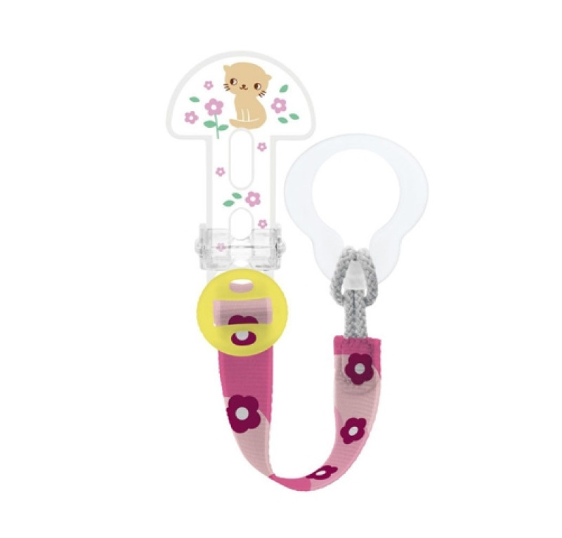 Clip It! & Cover, Niña, Broche Chupete + Cubretetina. - MAM