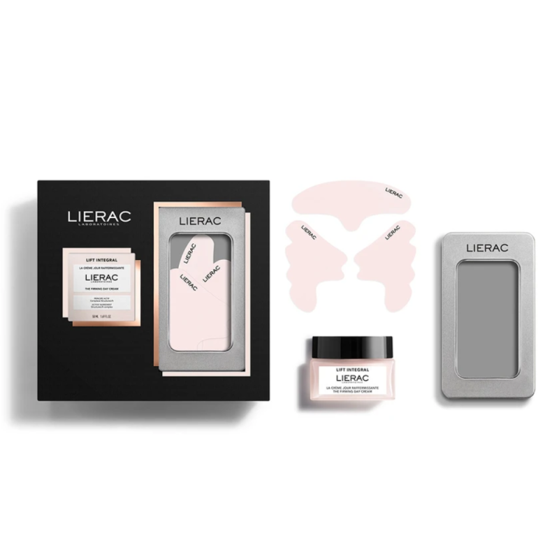 Cofre Lift Integral Crema de Día Reafirmante + Parches Rostro. - Lierac