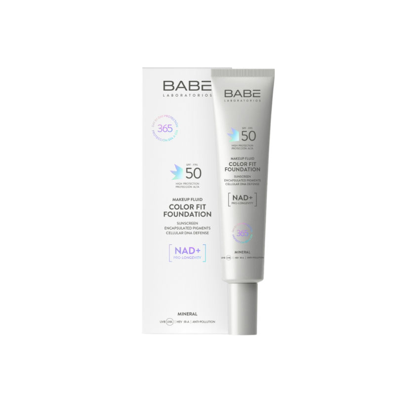 Make Up  Fluid, Color Fit Foundation SPF 50, 40 ml. - Babe