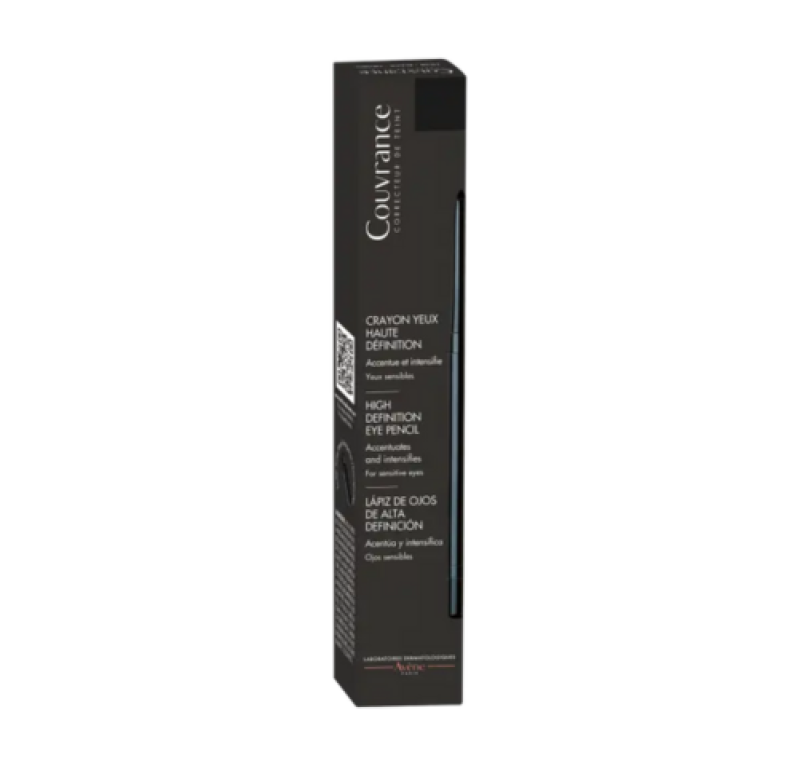 Couvrance Lápiz de Ojos de Alta Definición Negro, 3 g.- Avene