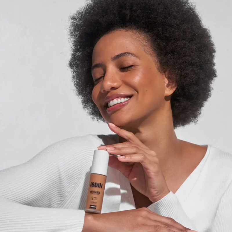 Coverage SPF 50+, 5.0 Bronze, 30 g. - Isdin