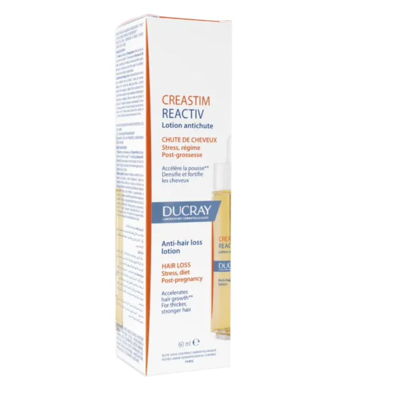 Creastim Reactiv Loción Anticaída, 60 ml. - Ducray
