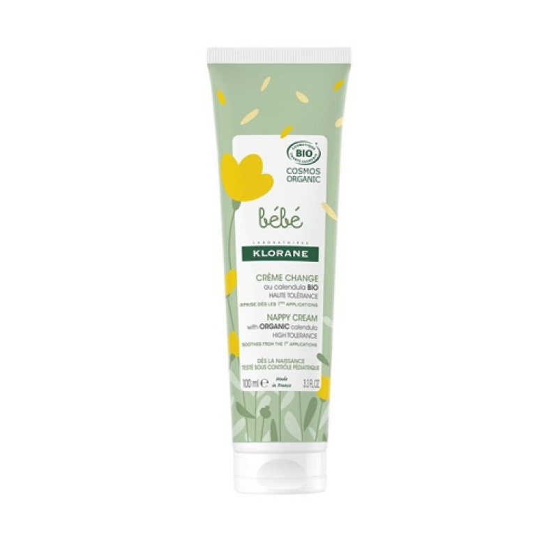 Crema para el Cambio de Pañal a la Calendula BIO, 100 ml. - Klorane