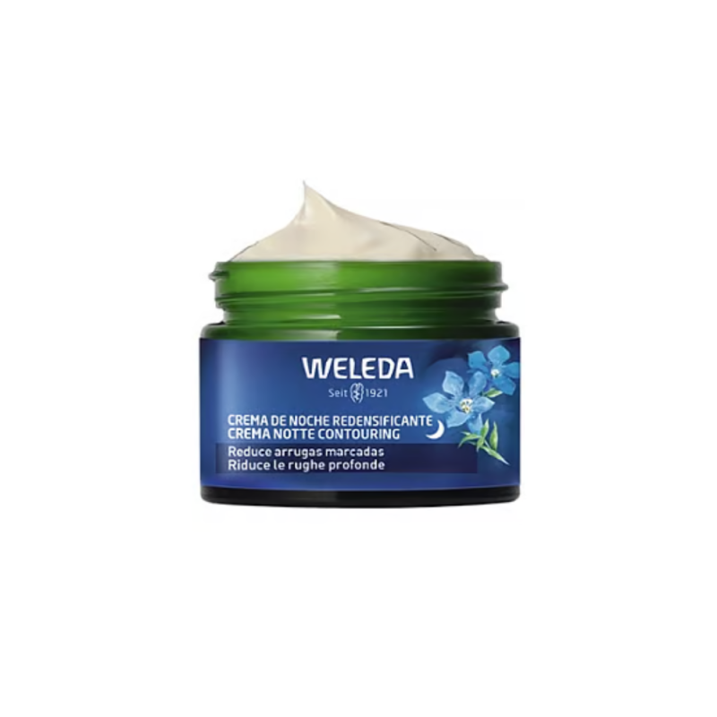 Crema de Noche Redensificante de Genciana Azul y Edelweiss, 30 ml. - Weleda