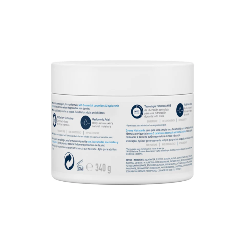 Crema Hidratante, 340 g. - CeraVe