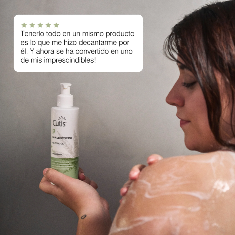 Cutis P Hair & Body Wash, 150 ml. - The Cutis Lab