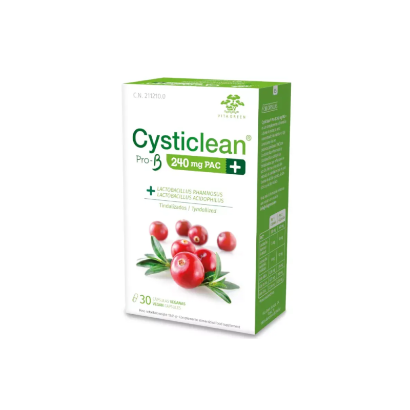 Cysticlean Pro-B 240 PAC, 30 Caps. - Cysticlean