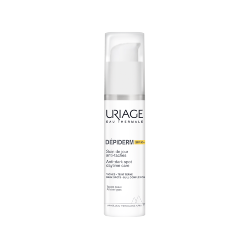 Dépiderm Cuidao de día Antimanchas SPF50+, 30 ml. - Uriage