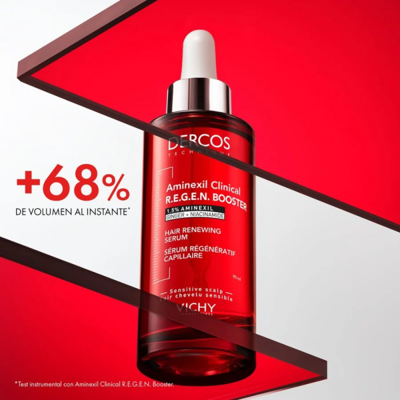 Dercos Aminexil Clinical R.E.G.E.N Booster, 90 ml. - Vichy
