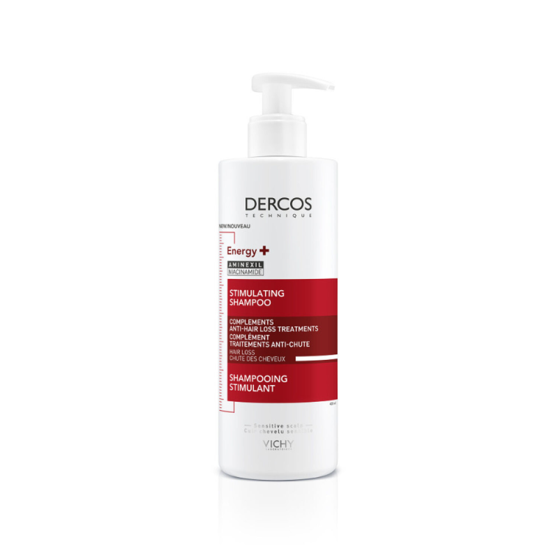 Dercos Champú Estimulante Energy+, 400 ml.- Vichy