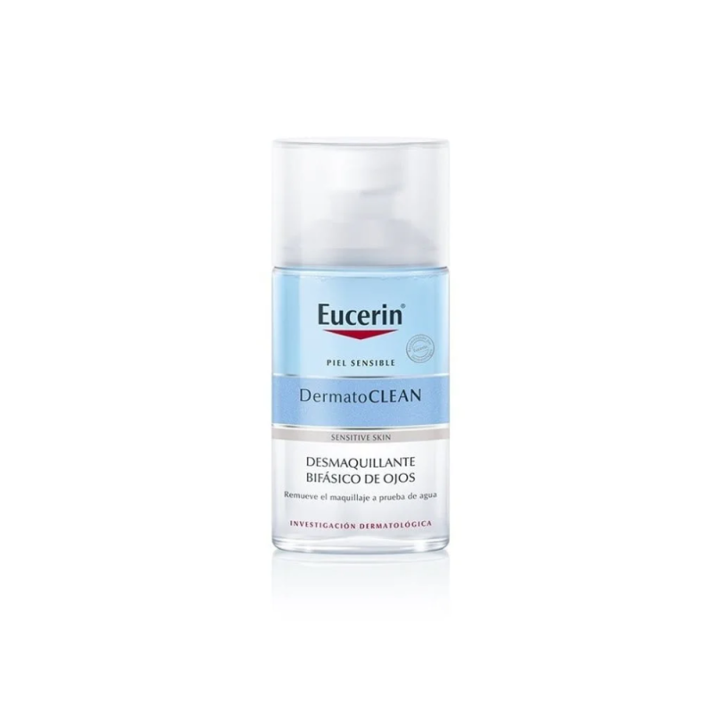DermatoClean [Hyaluron] Desmaquillante de Ojos, 125 ml. - Eucerin