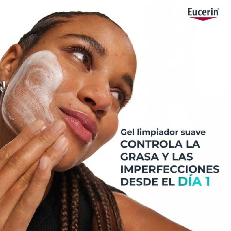 DermoPure Clinical Gel Limpiador Purificante, 200 ml. - Eucerin
