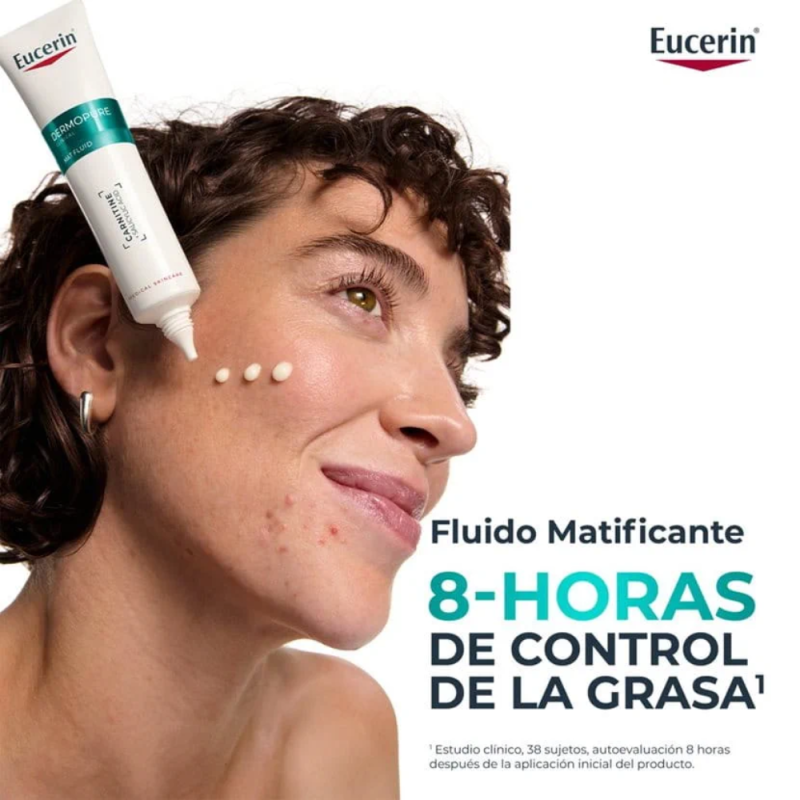 DermoPure Clinical Mat Fluido, 50 ml. - Eucerin