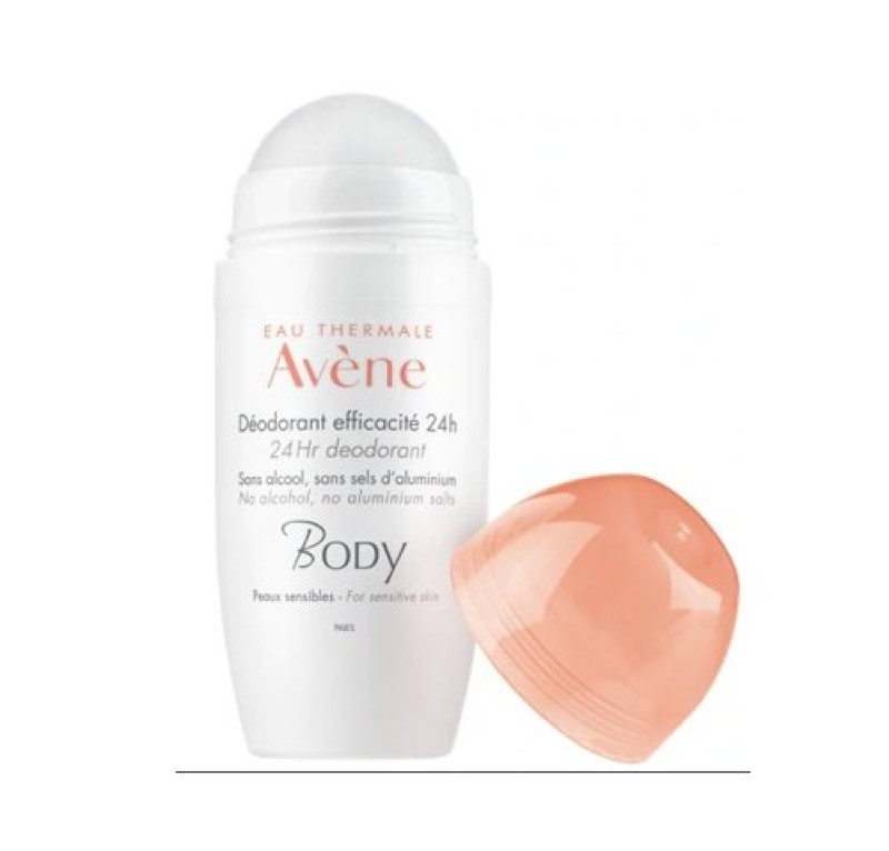 Desodorante Roll-On Eficacia 24 h, 50 ml. - Avene