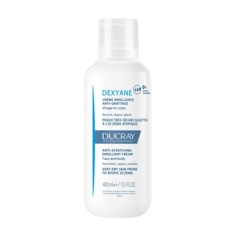 Dexyane Crema Emoliente Antirrascado, 400 ml. - Ducray