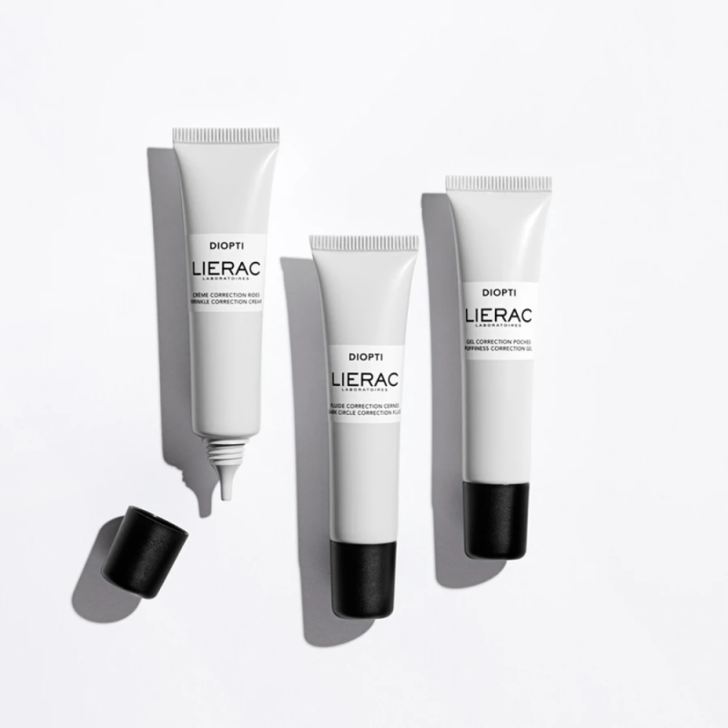 Diopti Cerne Fluído Aclarante Correción Ojeras, 15 ml. - Lierac