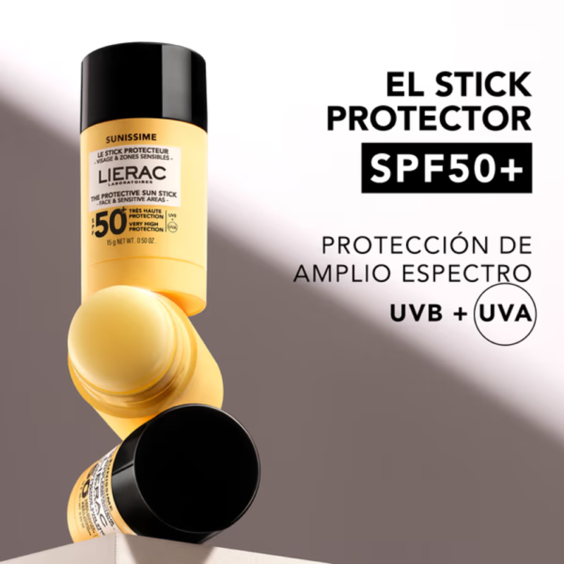 Sunissime, Stick Protector Solar SPF50+, 15 g. - Lierac