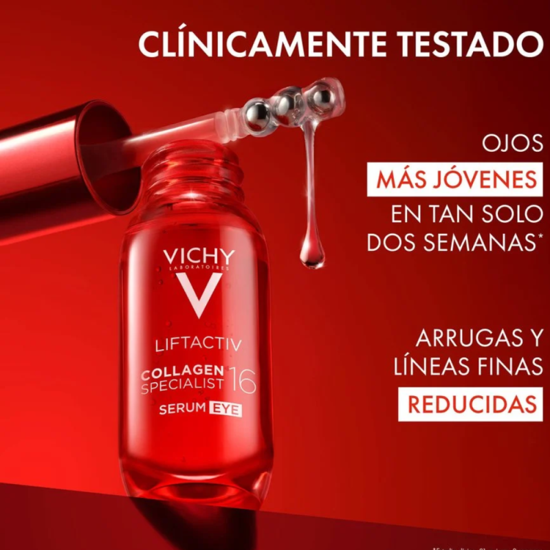 Liftactiv Collagen Specialist 16 Sérum Contorno de Ojos, 15 ml.- Vichy 