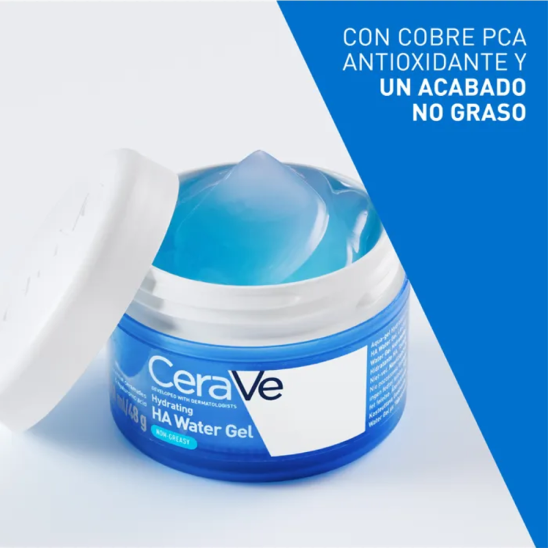 Water Gel Hidratante Ácido Hialurónico, 48 g.- CeraVe 