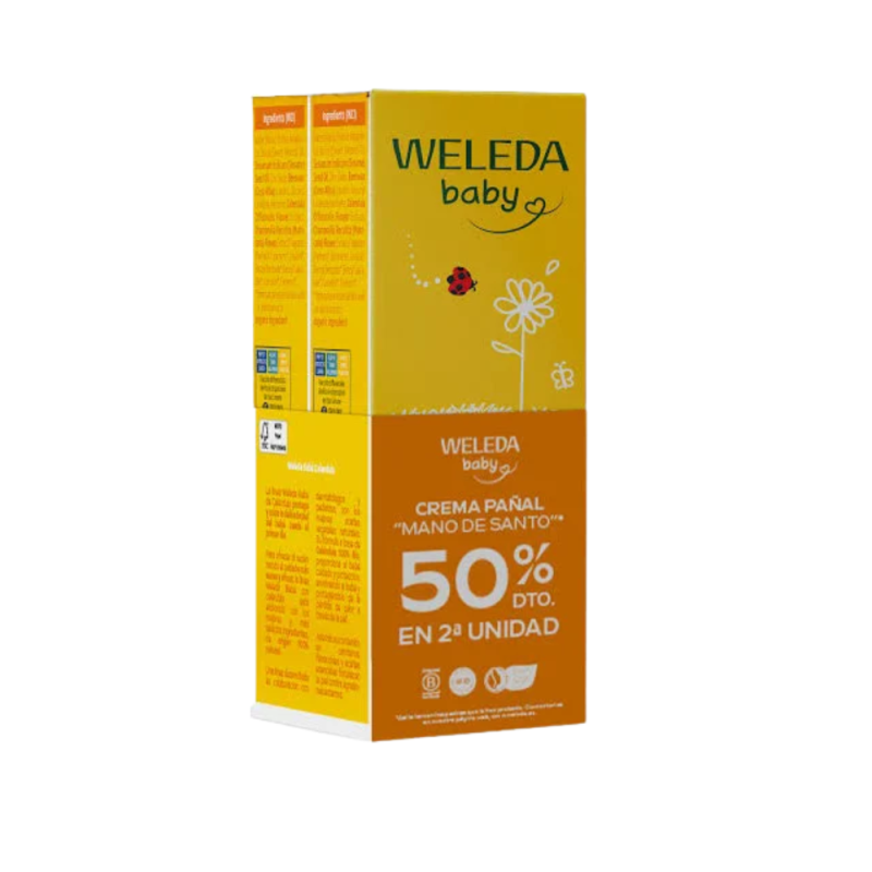 Duplo Caléndula Crema Pañal, 75 ml x 2 . – Weleda