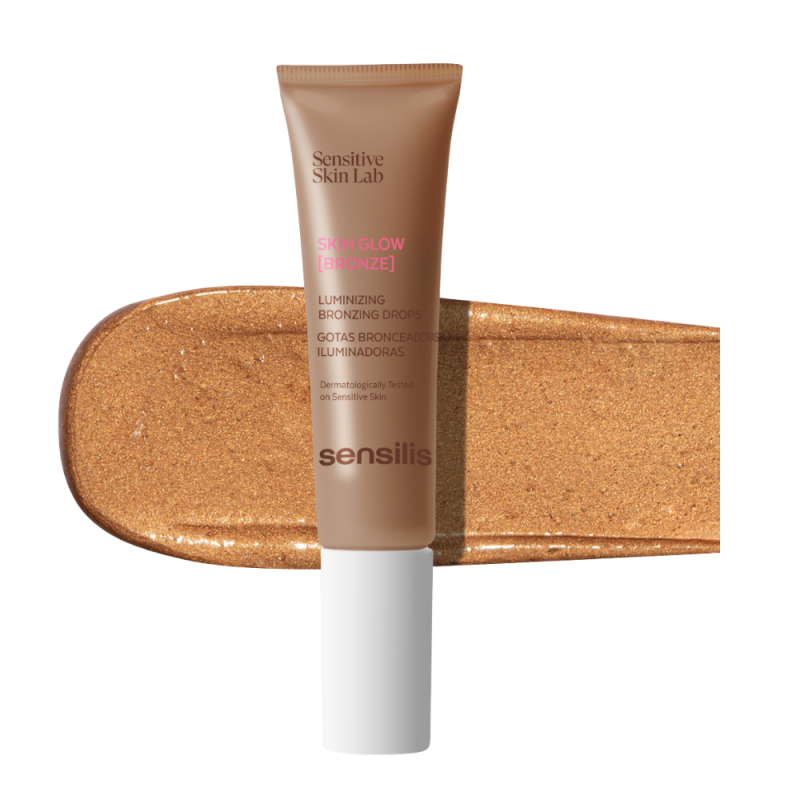 Skin Glow Bronze Gotas Bronceadoras para Rostro, 30 ml.- Sensilis 