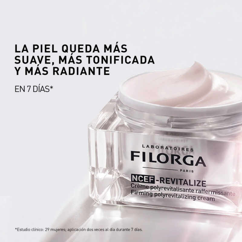 Pack Crema NCEF Revitalize, 50 ml + Crema Revitalizante NCEF, 15 ml de regalo. – Filorga