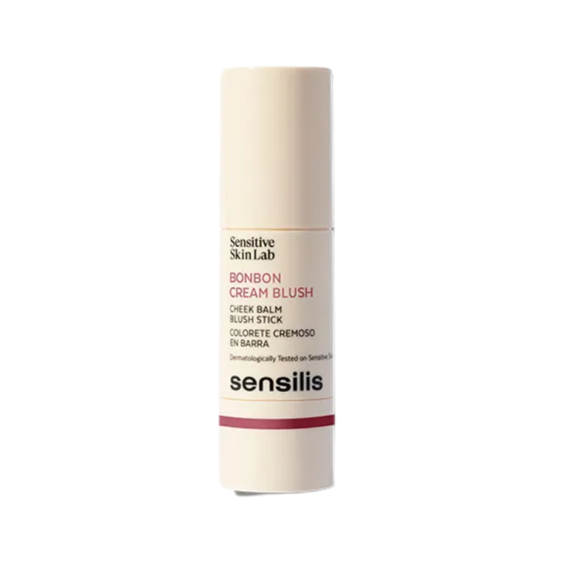 Sensilis Bonbon Cream Blush Colorete en Crema Barra 03 Berry Ganache, 4,5 g. - Sensilis