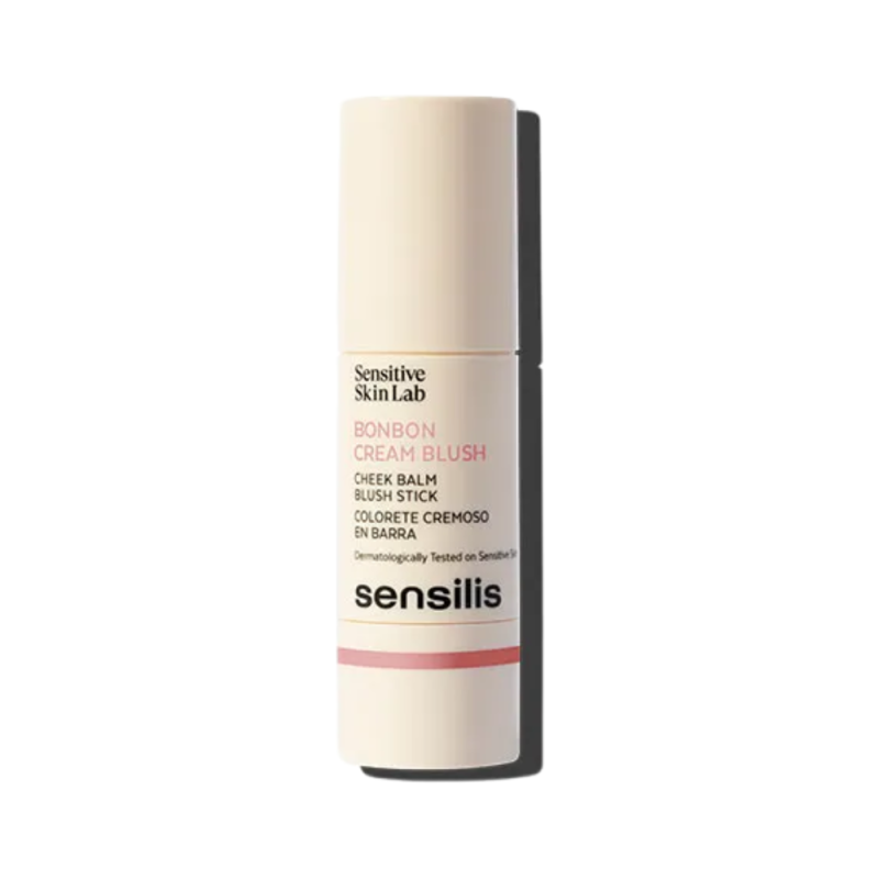 Bonbon Cream Blush Colorete en Crema Barra 02 Strawberry Cream 4,5 g.- Sensilis 