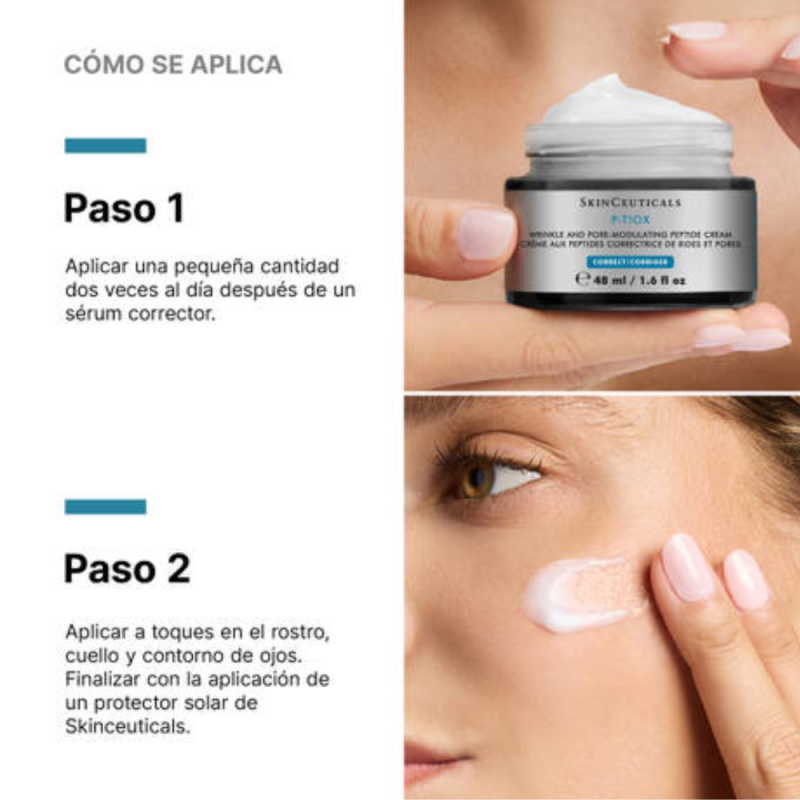 P-TIOX, Crema Antiarrugas, 48 ml. – Skinceuticals