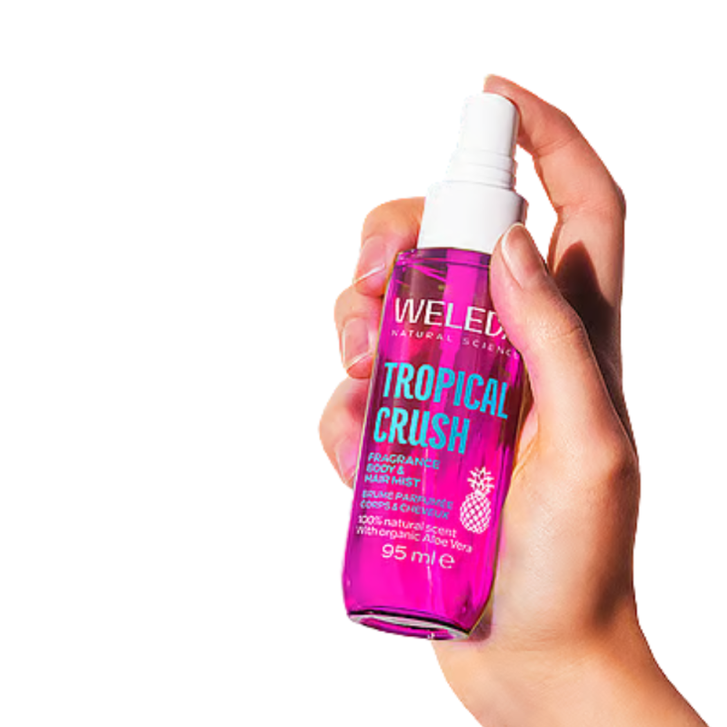 Bruma Perfumada Body & Hair Tropical Crush, 95 ml. - Weleda 