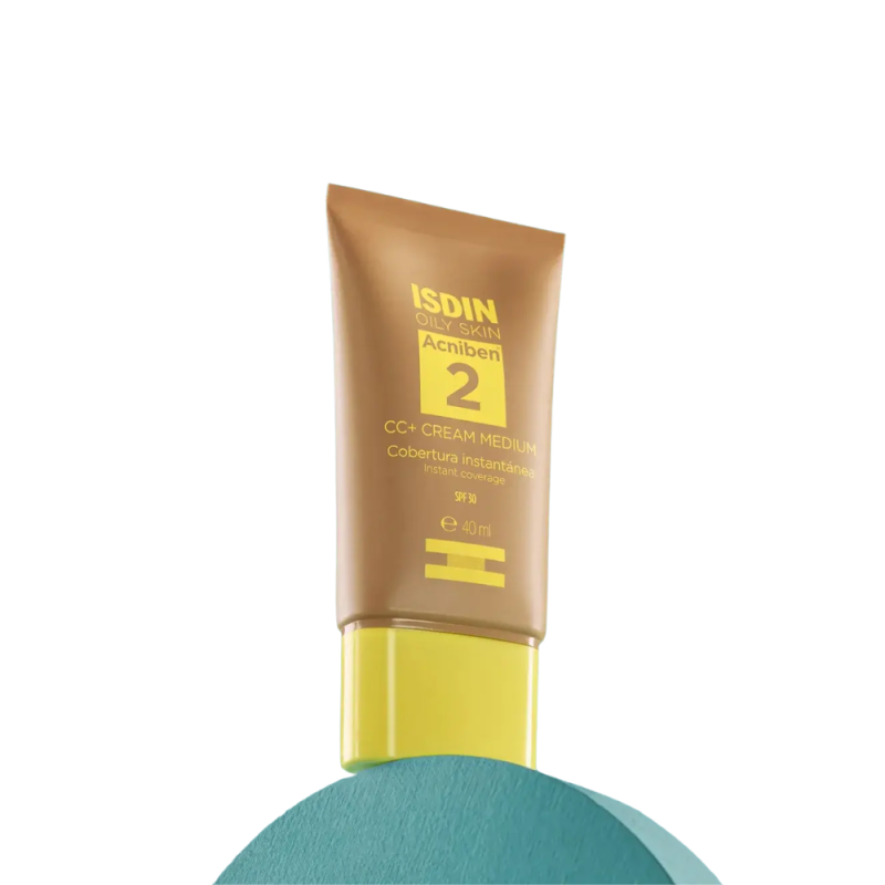 Acniben CC+ Cream SPF30 Medium, 40 ml. - Isdin