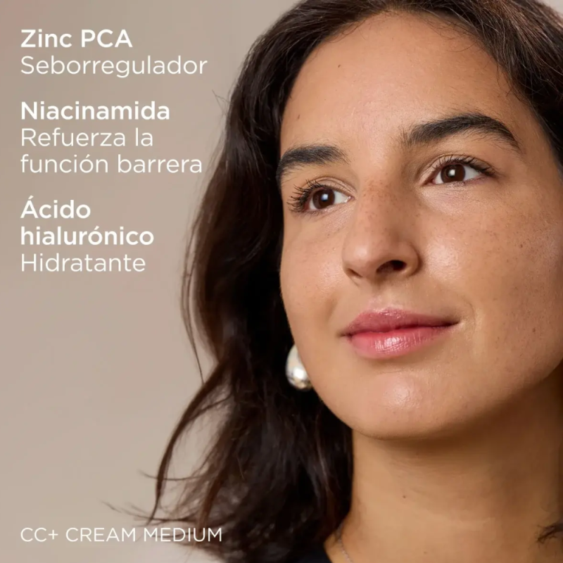 Acniben CC+ Cream SPF30 Medium, 40 ml. - Isdin