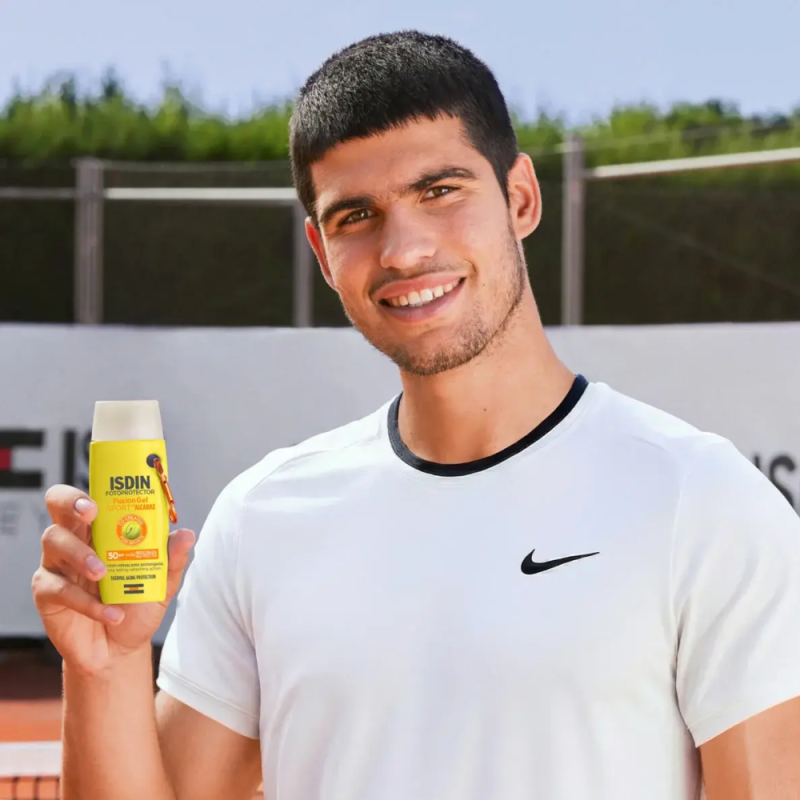 Fotoprotector Fusion Gel Sport by Alcaraz SPF 50. - Isdin
