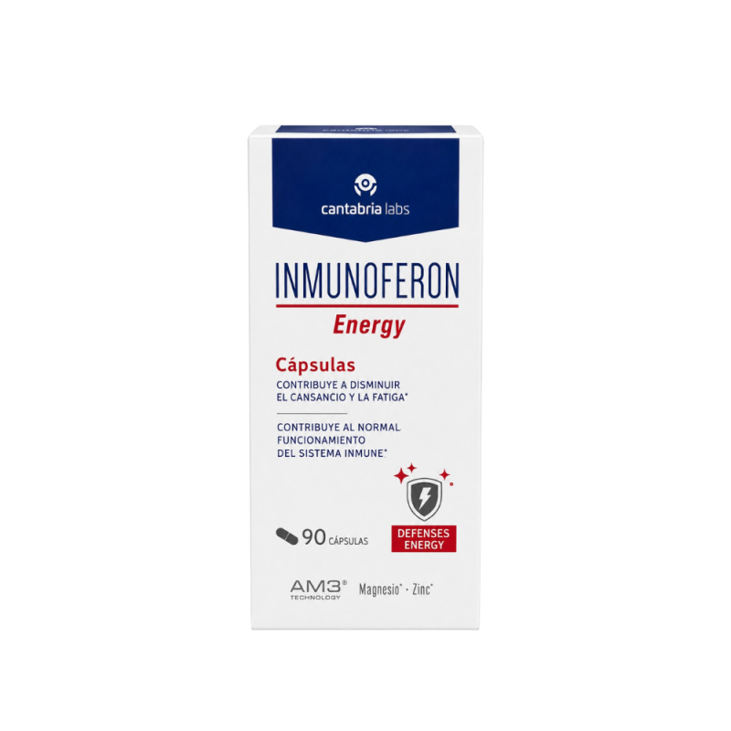Inmunoferon Energy, 90 Cápsulas. - Cantabria Labs