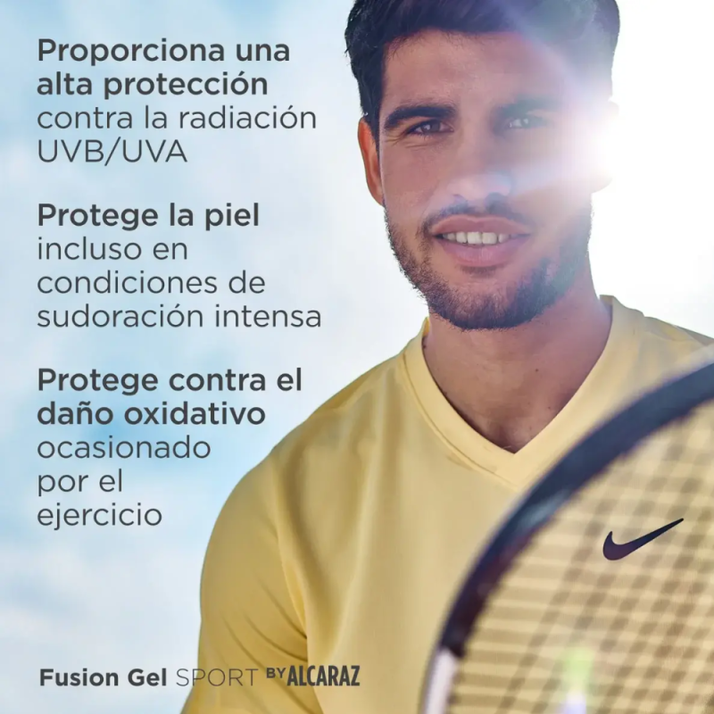 Fotoprotector Fusion Gel Sport by Alcaraz SPF 50. - Isdin