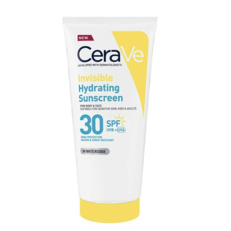 Loción Protectora Invisible Hidratante SPF 30, 177 ml. – CeraVe