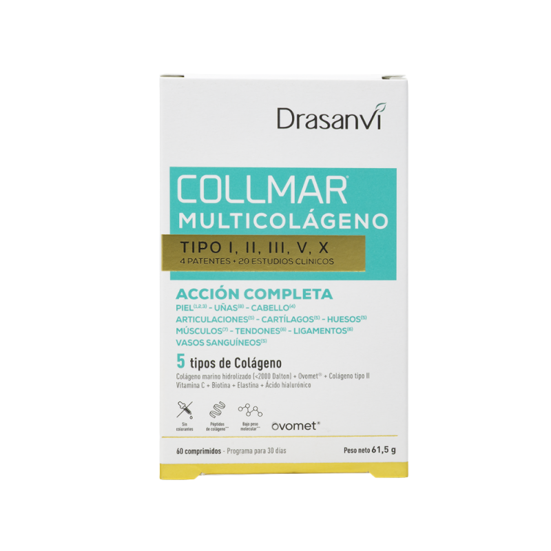 Collmar Multicolágeno, 60 Comprimidos. - Drasanvi