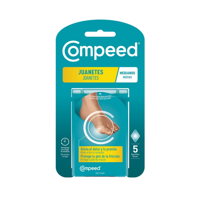 Compeed Juanetes Medianos, 5 apositos - Perrigo