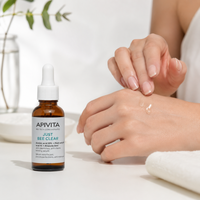 Just Bee Clear Sérum Anti-Imperfecciones y Marcas, 30 ml.- Apivita
