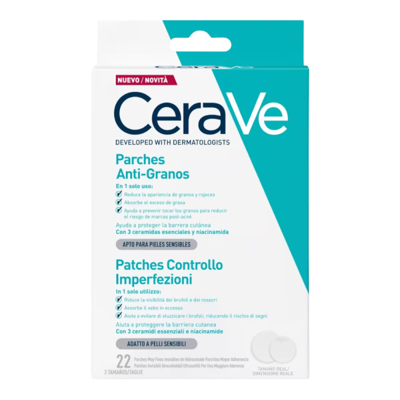 Parches Anti-Granos, 22 Uds.-  CeraVe