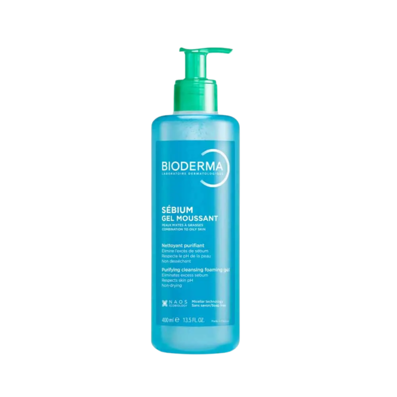 Sébium Gel Moussant, 400 ml. - Bioderma