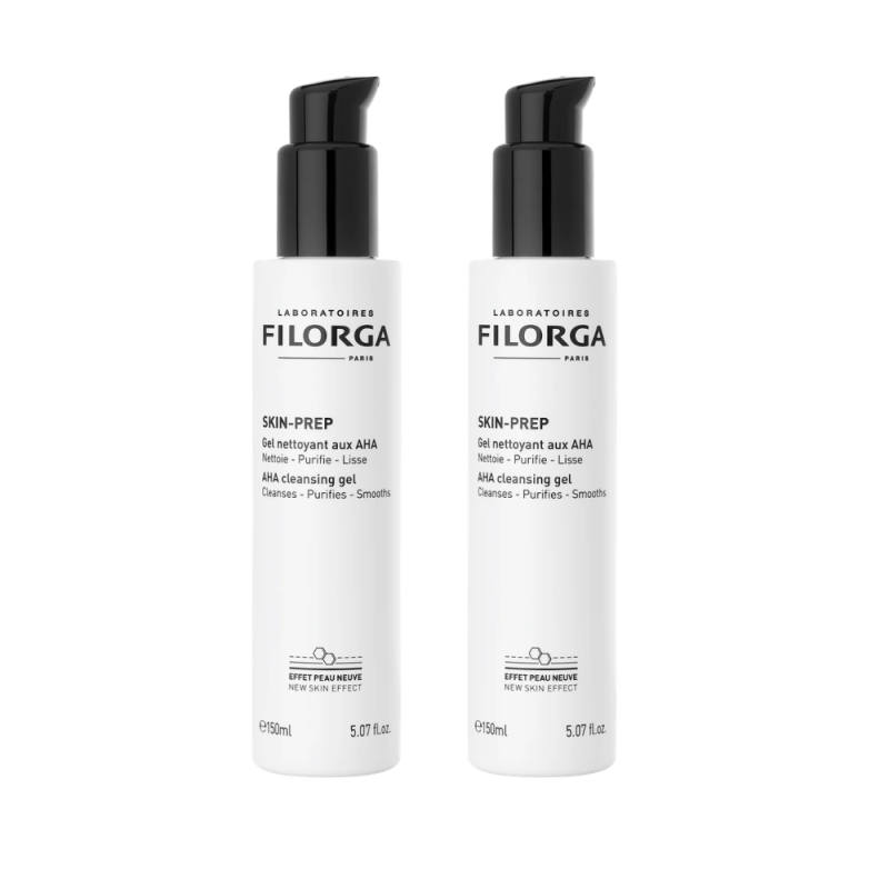 Duplo Skin-Prep Gel Limpiador con AHA, 150 ml. - Filorga 