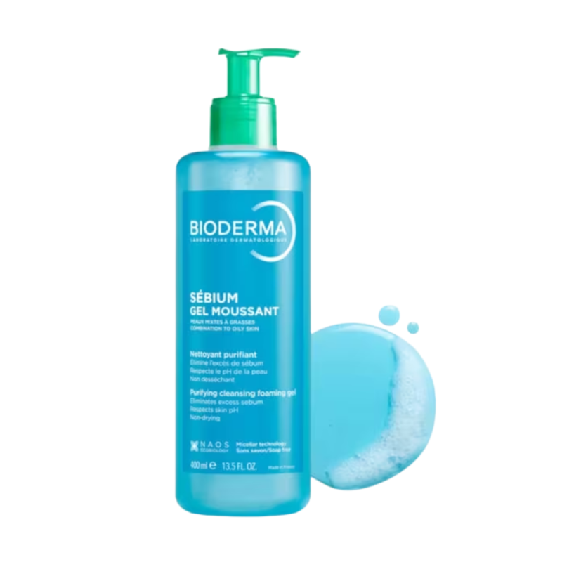 Sébium Gel Moussant, 400 ml. - Bioderma