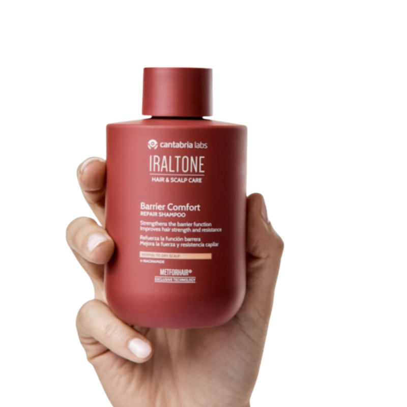 Iraltone Hair&Scalp Care Barrier Comfort Champú, 250 ml. – Cantabria Labs