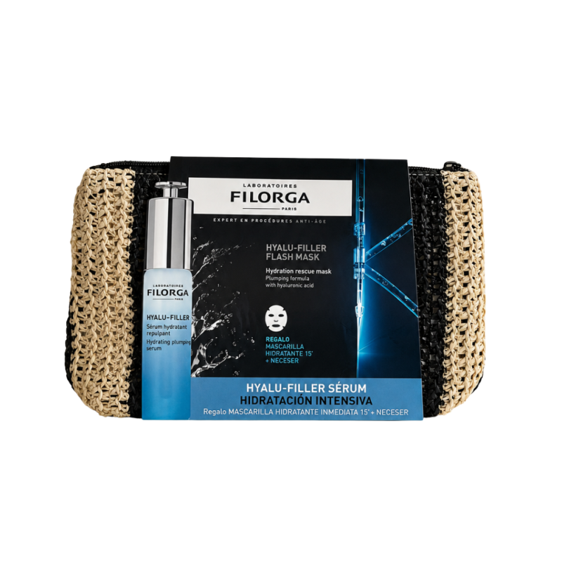 Pack Hyalu-Filler Sérum, 30 ml + Hyalu Filler Mask de Regalo. - Filorga