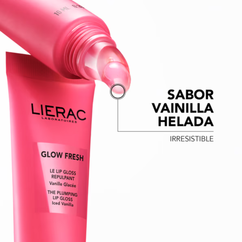 Glow Fresh,  Lip Gloss Voluminizador, 10 ml. - Lierac