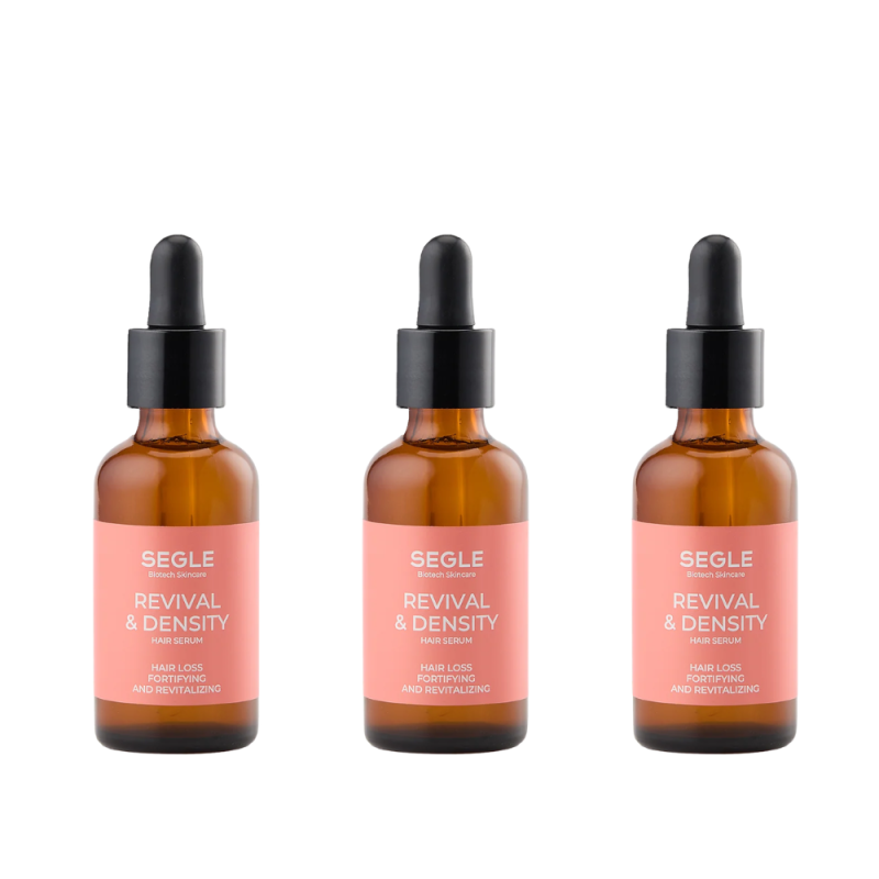 Pack 3 Meses Revival & Density Serum Capilar, 50 ml. x 3  - Segle Clinical