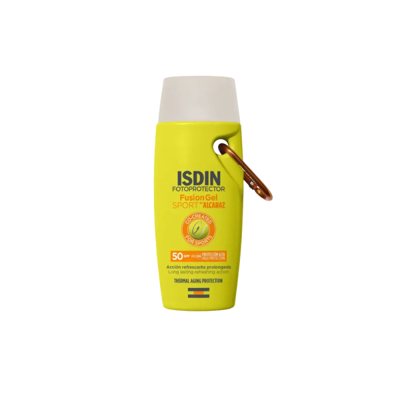 Fotoprotector Fusion Gel Sport by Alcaraz SPF 50. - Isdin