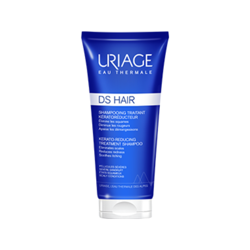 DS Hair Champú Queratorreductor, 150 ml. - Uriage