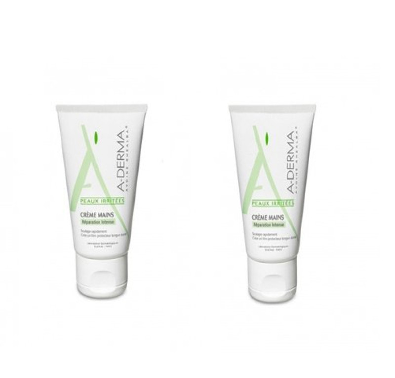 PACK DUPLO Crema de Manos, 50 + 50 ml. - A-Derma